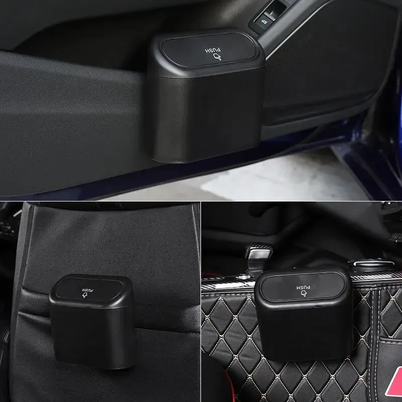 Papelera compacta para coche.